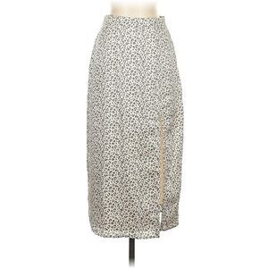 Abercrombie & Fitch Leopard Cheetah Animal
Print Midi Skirt size S 💝